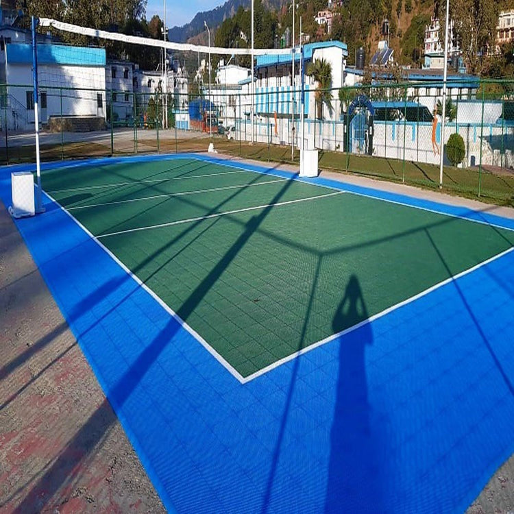 Volleyball Court Flooring & Equipment - bharatnatural