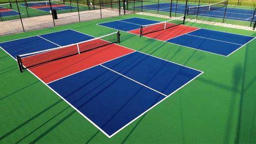 Pickleball Court Flooring & Equipment - bharatnatural
