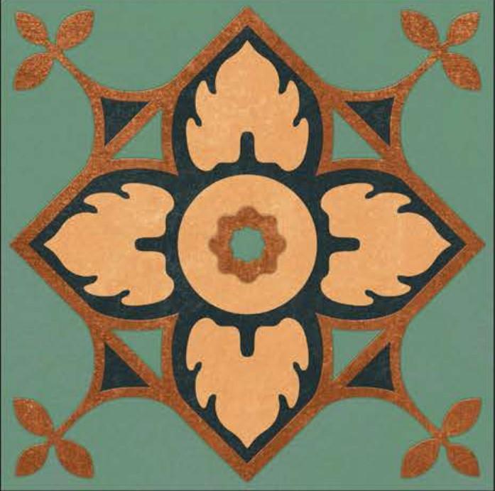 Exquisite Athangudi Tile - bharatnatural