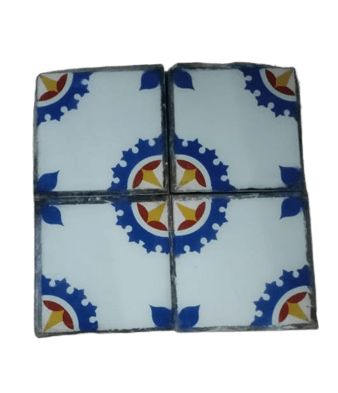 Central Cone Athangudi Tiles - bharatnatural