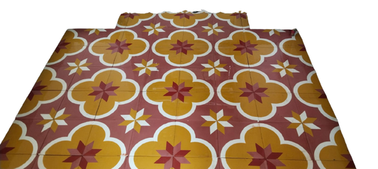 Cloudy Diamond Athangudi Tiles - bharatnatural