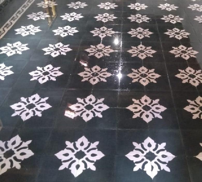 Eminent Blossom Athangudi Tiles - bharatnatural