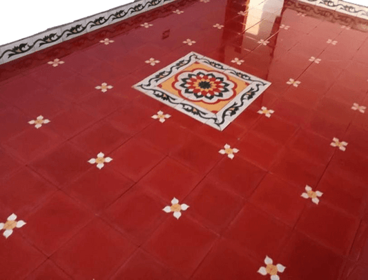 Petal Symphony Tiles - bharatnatural