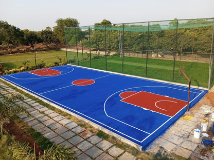 Acrylic ( Synthetic) All Weather Sports Floorings - bharatnatural
