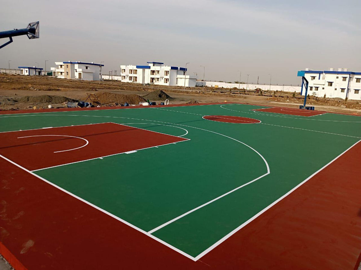 Acrylic ( Synthetic) All Weather Sports Floorings - bharatnatural