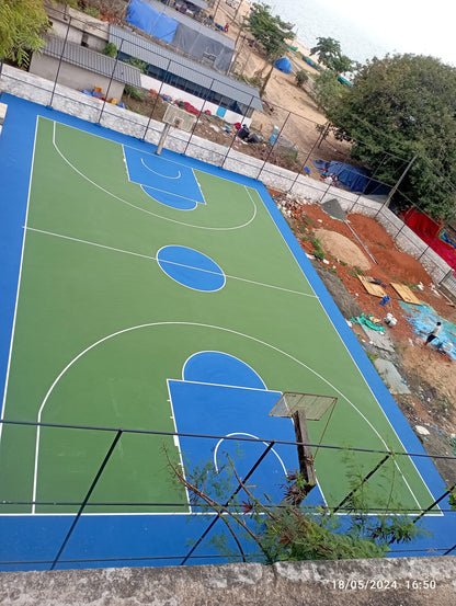 Acrylic ( Synthetic) All Weather Sports Floorings - bharatnatural