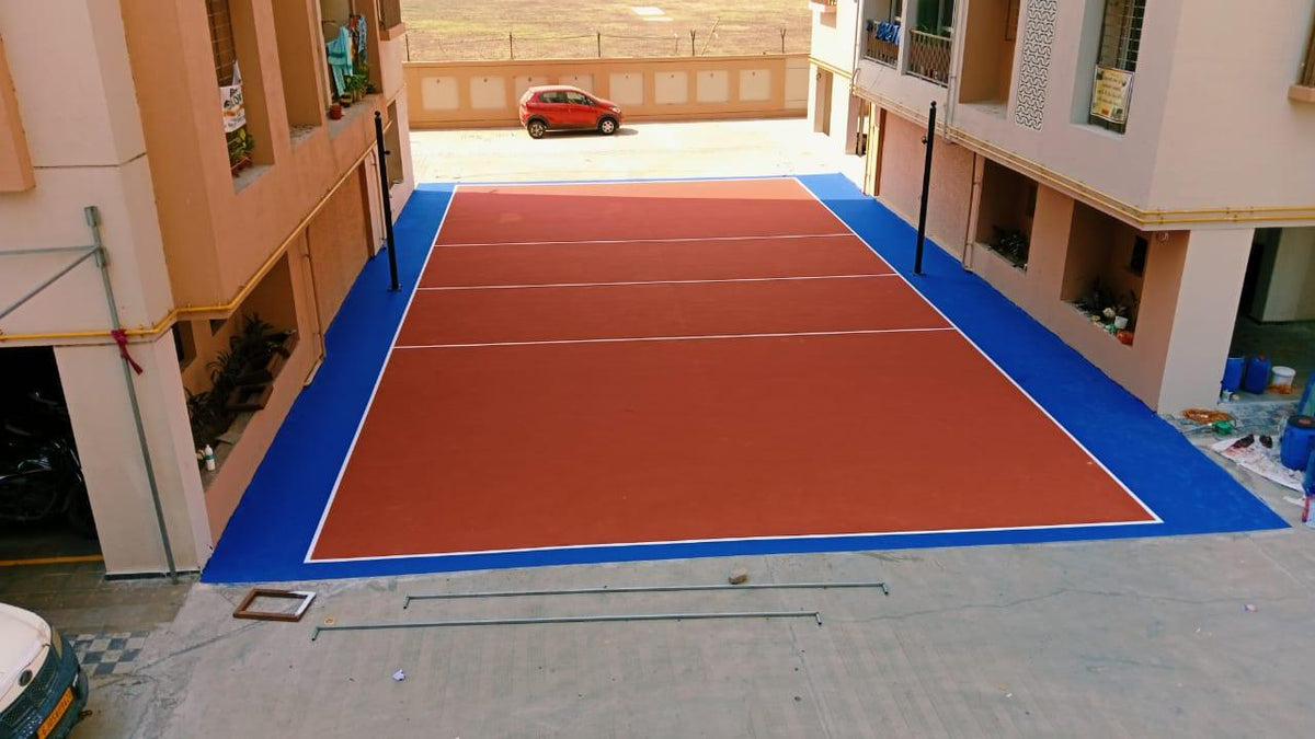 Acrylic ( Synthetic) All Weather Sports Floorings - bharatnatural