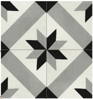 Zen Reflection Heritage Tiles - bharatnatural