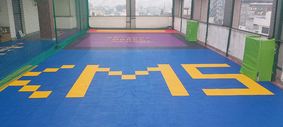 Bharat Natural | Sports Kid's Play Area Polypropylene Tiles