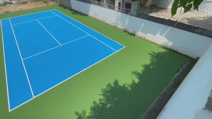 Synthetic Acrylic Sports Flooring - Durable & Weather Resistant